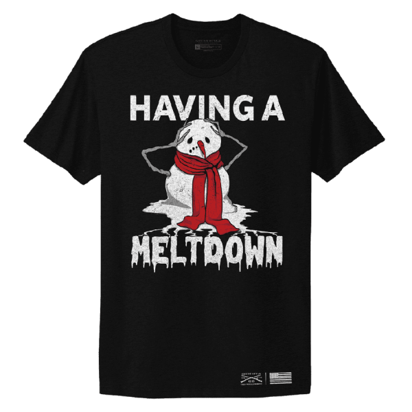 Women's Meltdown Boyfriend Fit T-Shirt - Black - Image 2