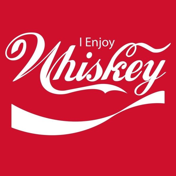 Enjoy Whiskey Hoodie - Red - Image 2