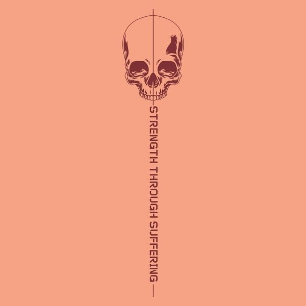 Women's Strength Through Suffering Everyday Tank - Heather Sunset - Image 3