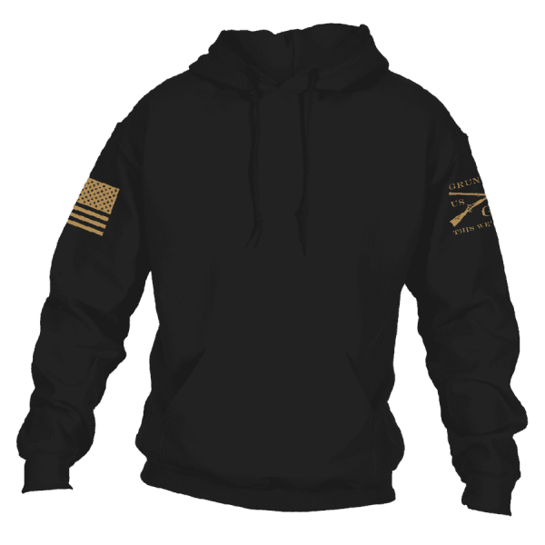 Standard Issue Core Basic Hoodie 2 Pack - Black & Military Green - Image 3