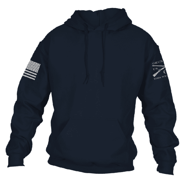 Standard Issue Core Basic Hoodie 2 Pack - Navy & Dark Heather Gray - Image 3