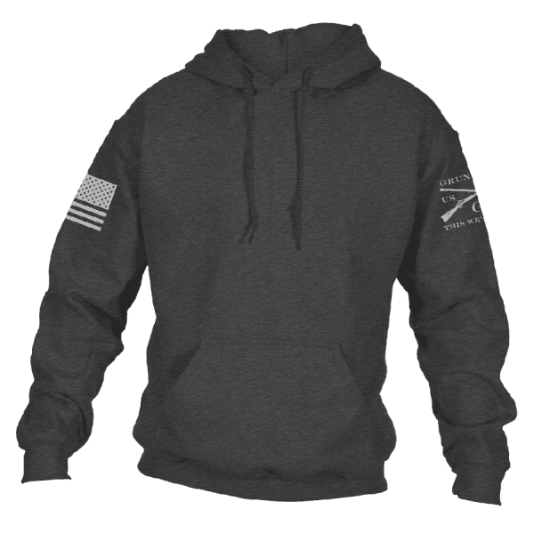 Standard Issue Core Basic Hoodie 2 Pack - Navy & Dark Heather Gray - Image 2