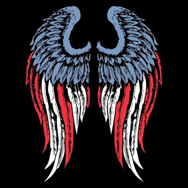 Women's Freedom Angel Long Sleeve - Black - Image 2