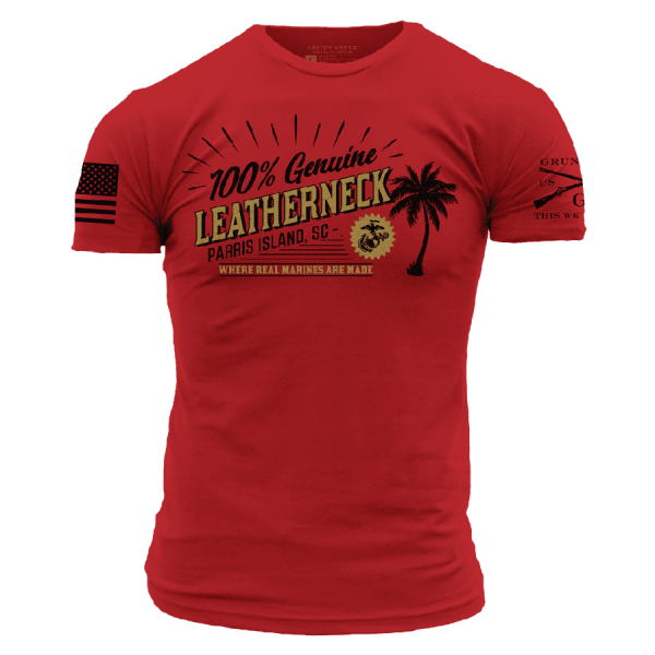 USMC - Parris Island T-Shirt - Red