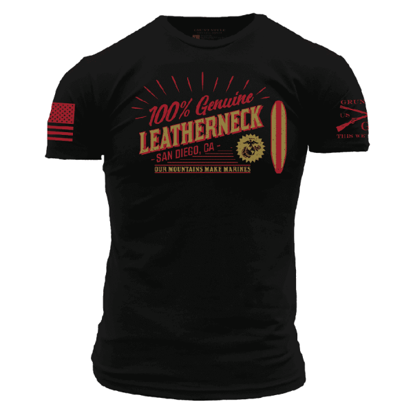USMC - San Diego T-Shirt - Black