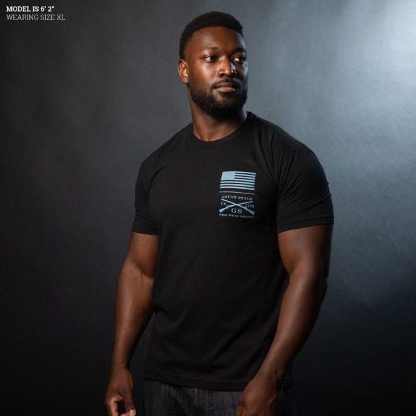 Infrared Skull T-Shirt - Black - Image 4