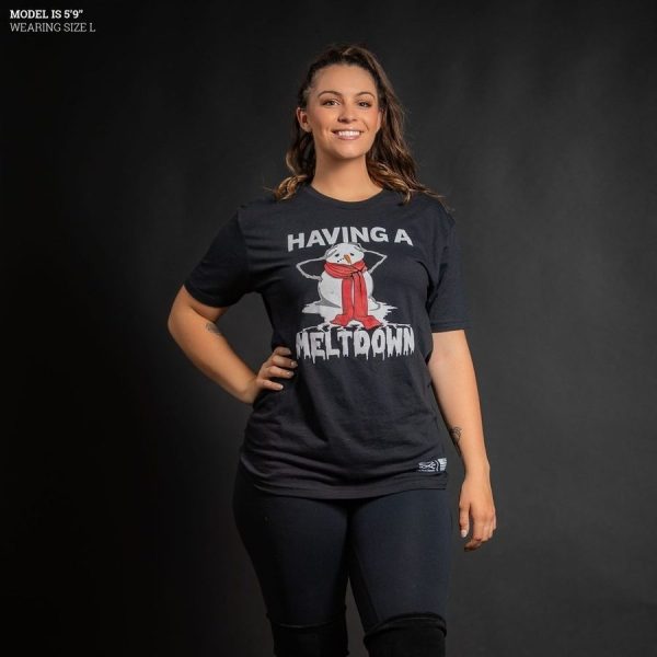 Women's Meltdown Boyfriend Fit T-Shirt - Black - Image 4