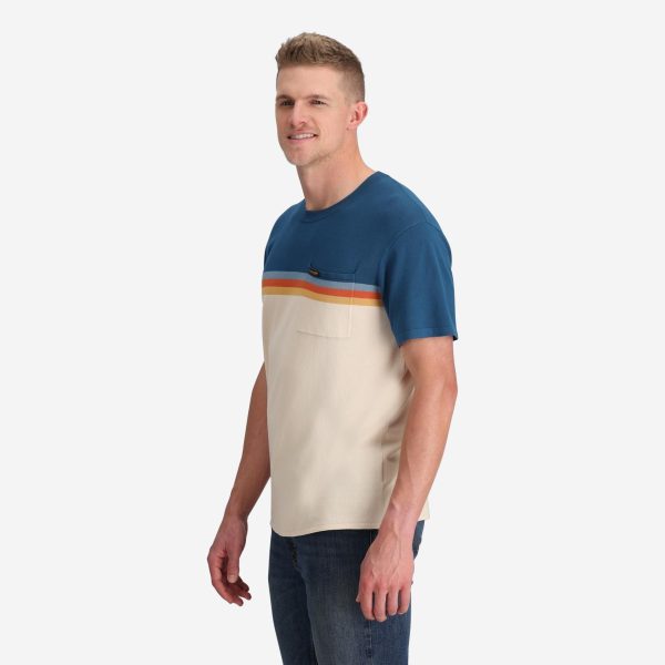 Men's Voyager Knit Tee in Dusk - Image 3