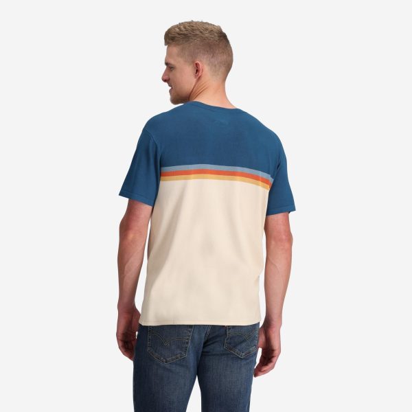 Men's Voyager Knit Tee in Dusk - Image 4