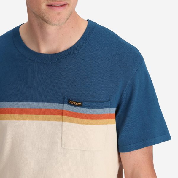 Men's Voyager Knit Tee in Dusk - Image 5