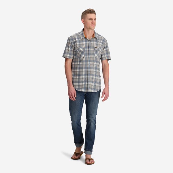 Men's Western Plaid Tech Shirt - Image 5