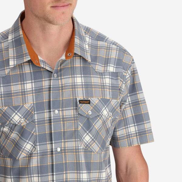 Men's Western Plaid Tech Shirt - Image 6
