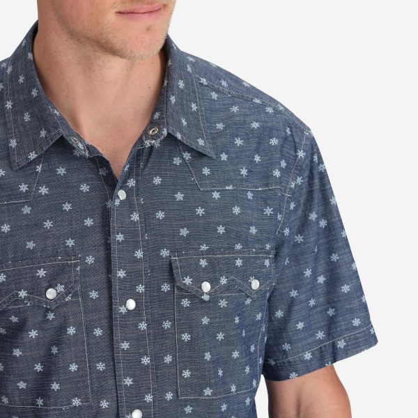 Men's Snowpack Western Snap Shirt - Image 5