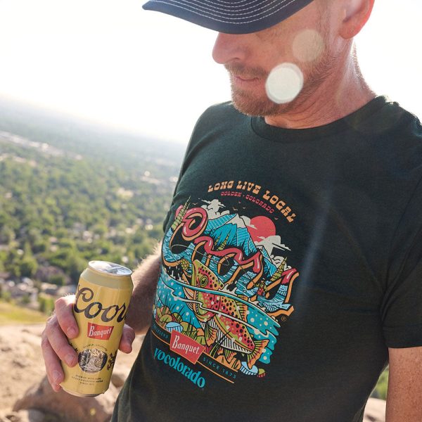 Unisex Coors Banquet x YoColorado Fly Fishing T-Shirt - LIMITED EDITION - Image 2