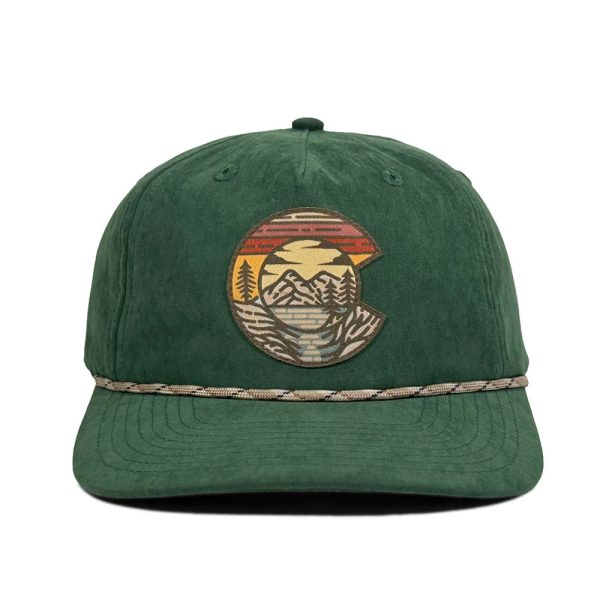 Mountain C Rope Hat in Forest Green - Image 2
