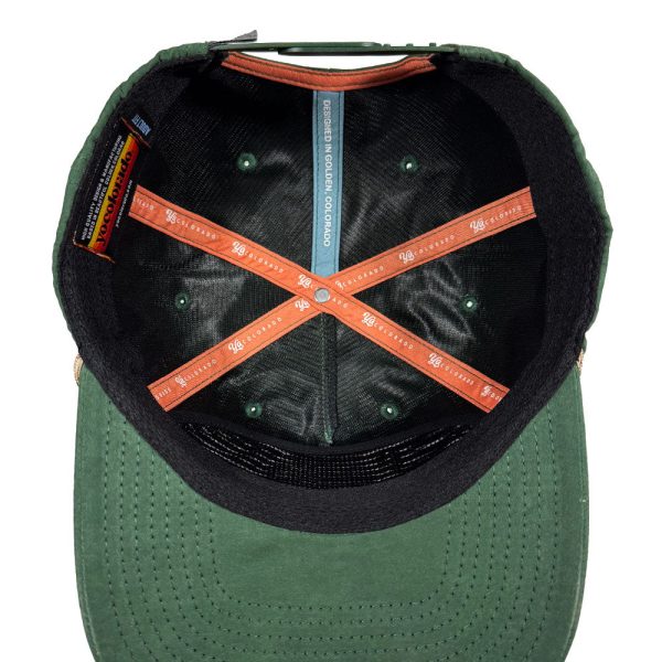 Mountain C Rope Hat in Forest Green - Image 4