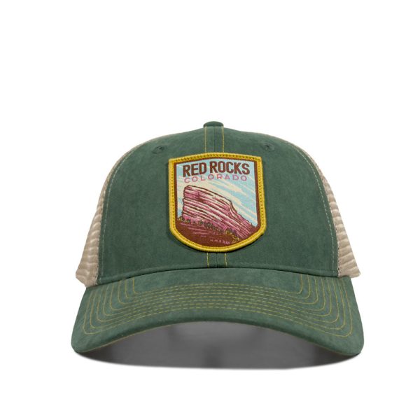 Red Rocks Sage Trucker Hat - Image 2