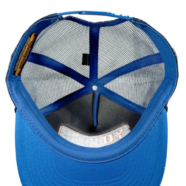 YO Colorado Supply Co Foam Trucker in Blue - Image 4