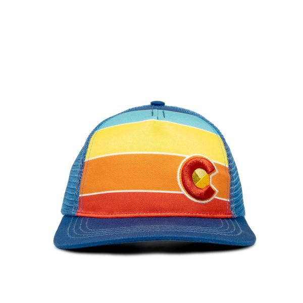 Kids' Rainbow Fader Trucker Hat - Image 2