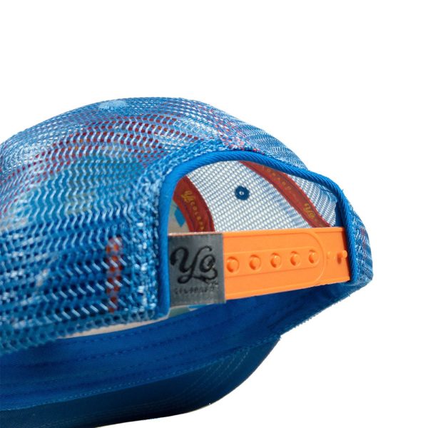 Kids' Rainbow Fader Trucker Hat - Image 4