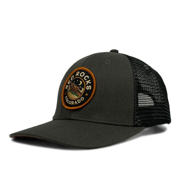 Colorado Red Rocks Stealth Trucker Hat