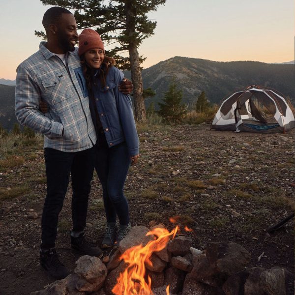 Men's Ryder Insulated Flannel Jacket in Blue - Image 9