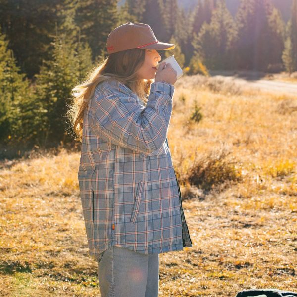 Men's Ryder Insulated Flannel Jacket in Blue - Image 7
