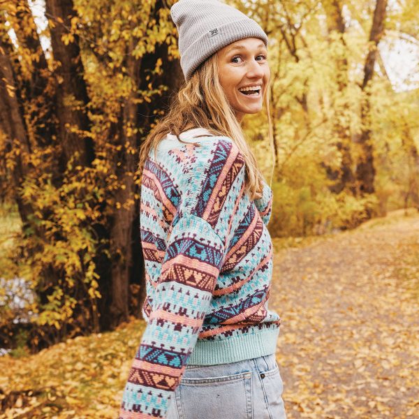 Women's Fair Isle Knit Sweater - Image 2