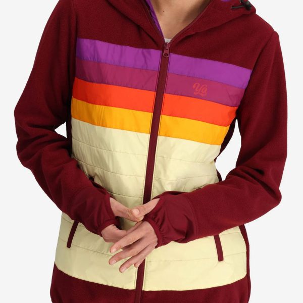 Women's Momentum Sunset Fleece Jacket - Image 4