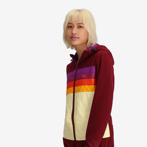 Women's Momentum Sunset Fleece Jacket - Image 2